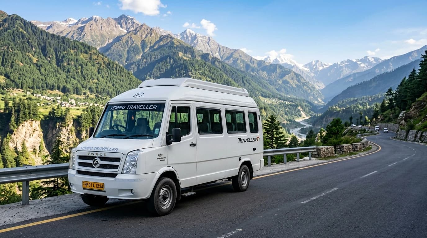 Tempo Traveller Non AC cab rental - SR Cabs
